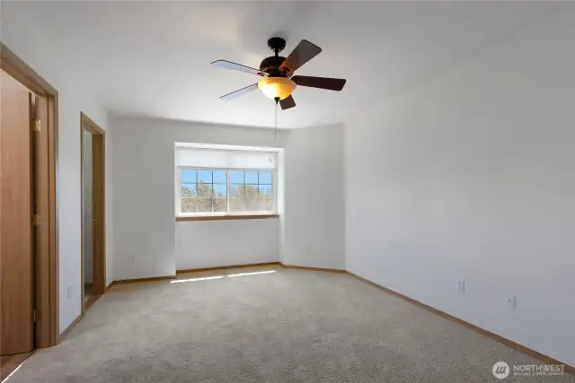 Another View of the upstairs Primary Bedroom.