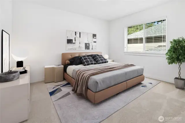 *Bedroom Virtually Staged*