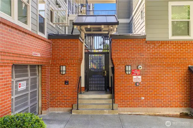 Secure Entrance with callbox