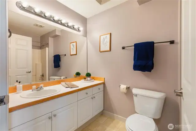 Spacious vanity