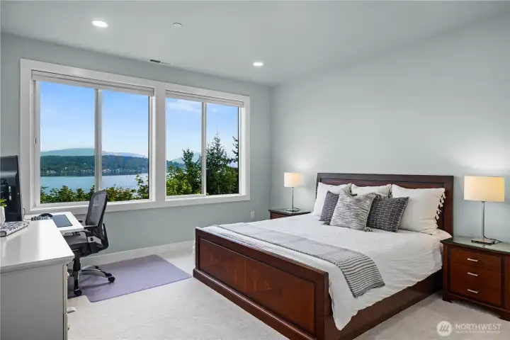 Upper level bedroom suite