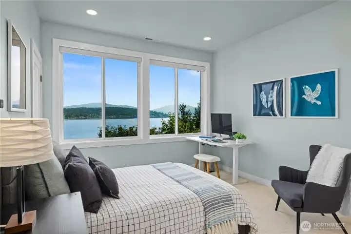 Upper level bedroom