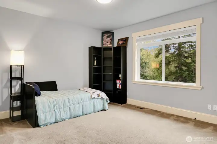 This is the 3rd bedroom on the main floor.  These rooms are set away from the primary for privacy.