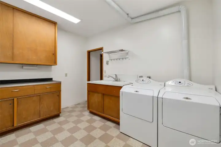 Spacious Laundry Room