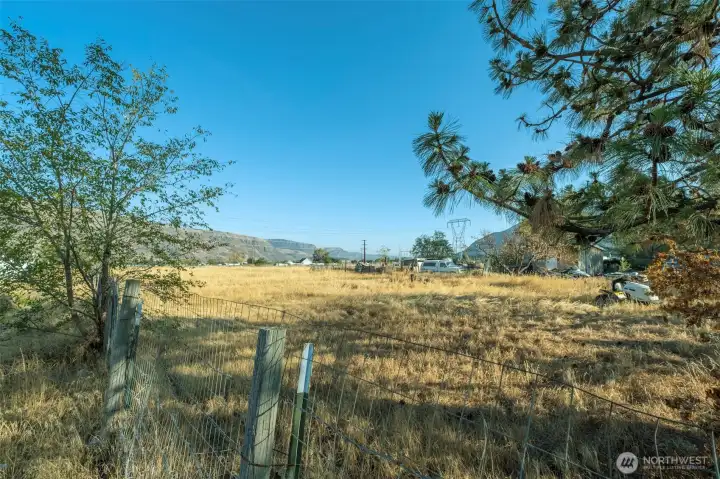 back 2+ acre lot