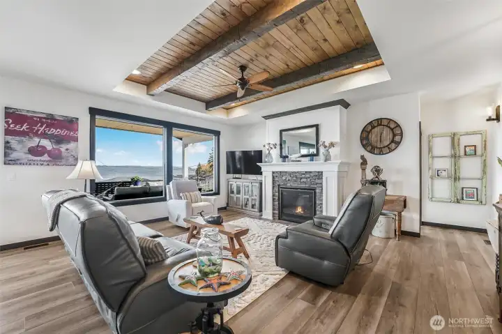 Enjoy main floor open concept living.