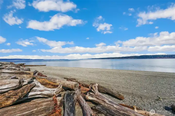 Beach rights are just down the street.