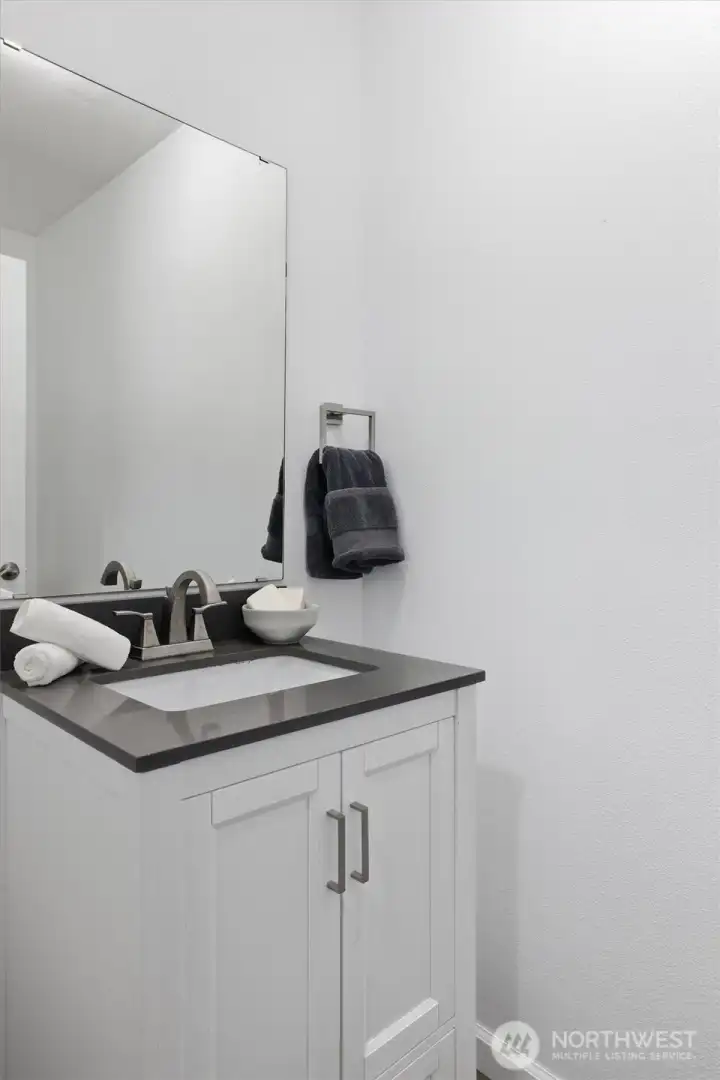 1/2 bath on main floor.