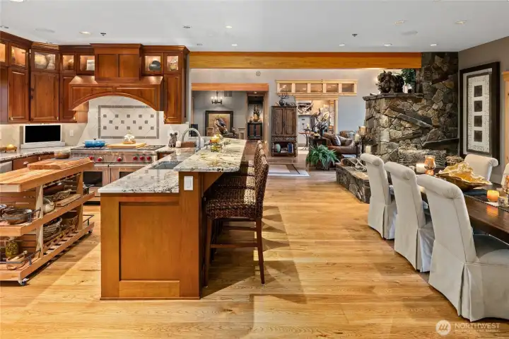 Grand entertaining space