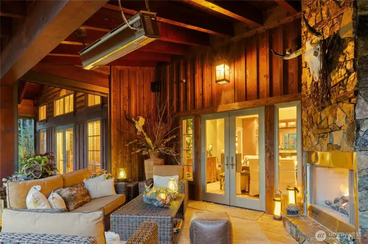 Terrace off the kitchen