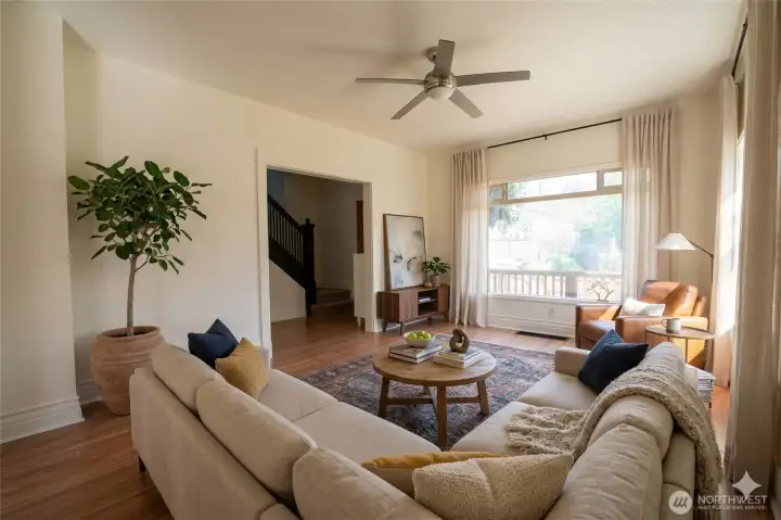 AI generated photo of living room potential AI generated photo of living room potential