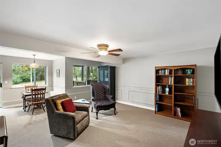 downstairs living room