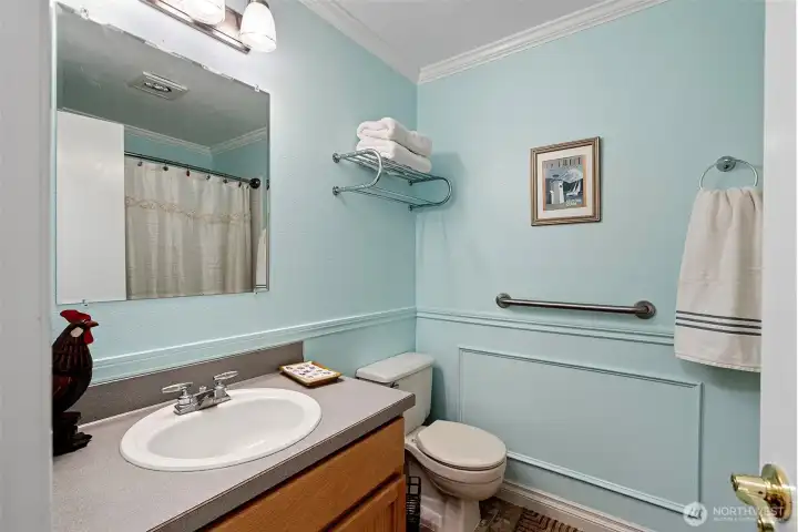 Full bathroom downstairs