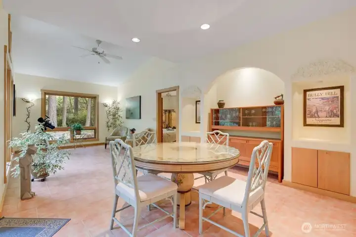 Dining area.