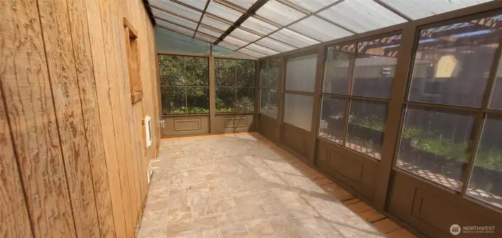Inside of Sun Room - Enjoy your space season after season.