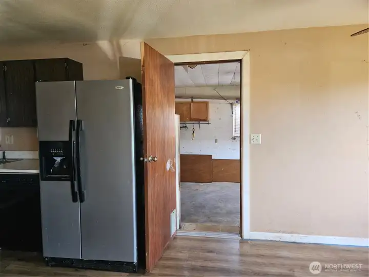 door to garage