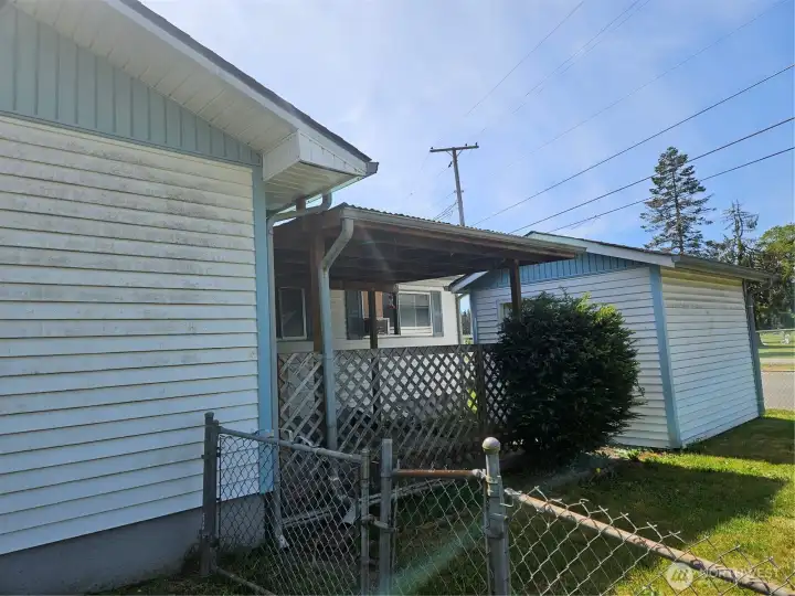 side of house
