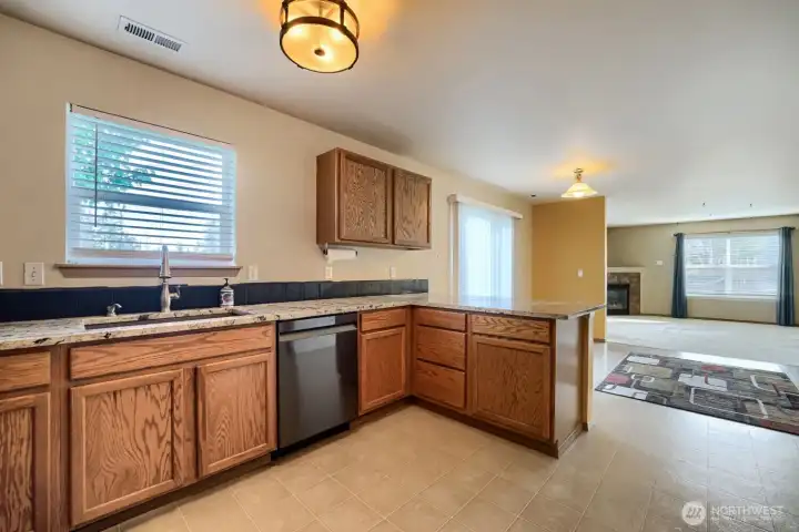 Kitchen/eating space/dining/great room