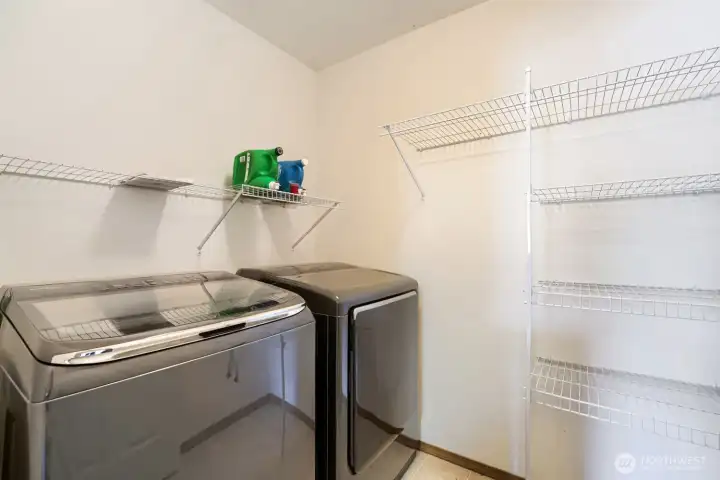 Upstairs laundry