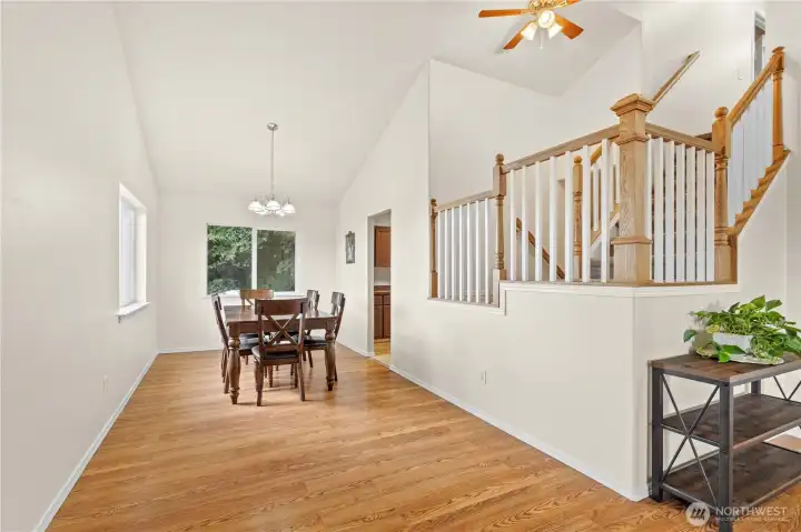 Dining room. Taken from formal living room.
