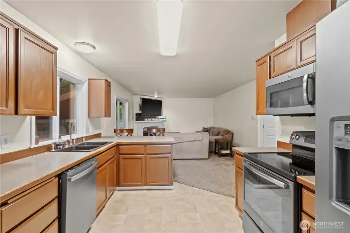 Kitchen - from dining area