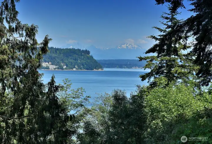 And your view of the snow capped North Cascade Mountains