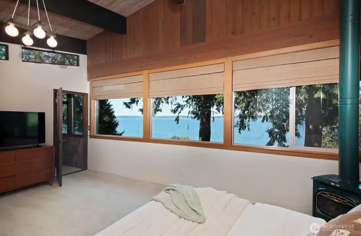 With sunsets views....