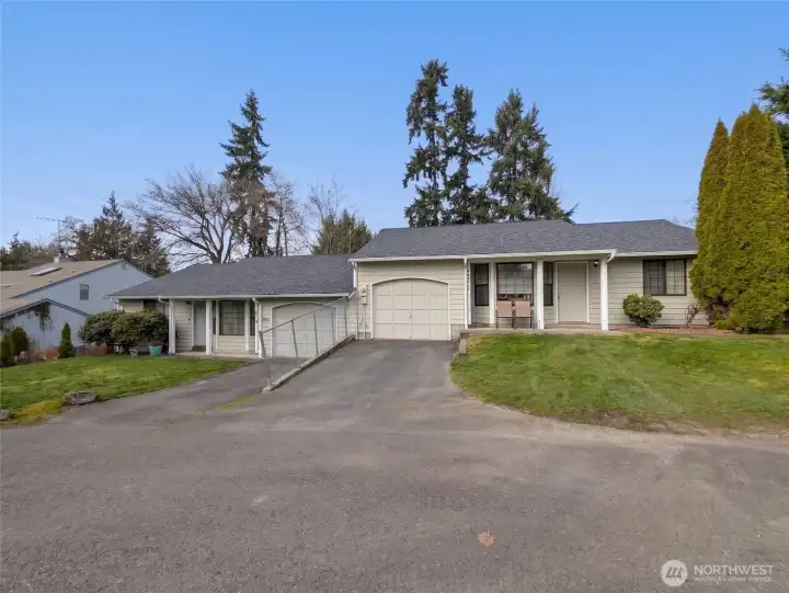 One story duplex