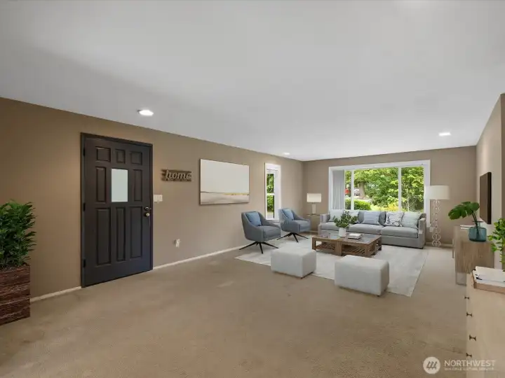 Virtually Staged – Living Room Virtually Staged – Living Room