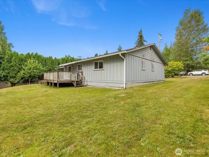 .33 acre backyard .33 acre backyard