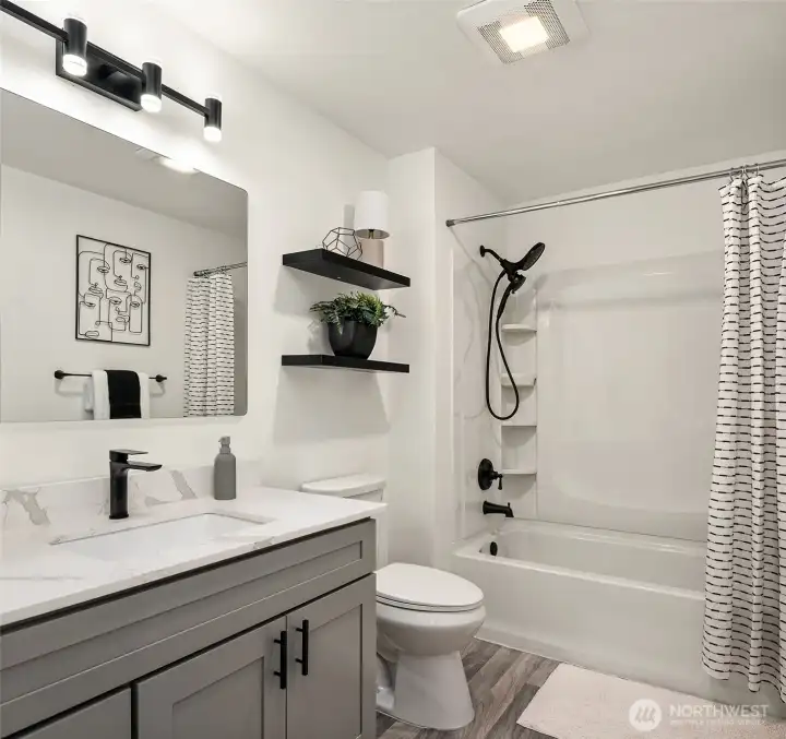 Remodeld in 2026 this bathroom is brand new, ready for it's new owner. Remodeld in 2026 this bathroom is brand new, ready for it's new owner.