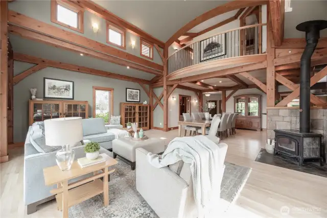 Living Room & Balcony