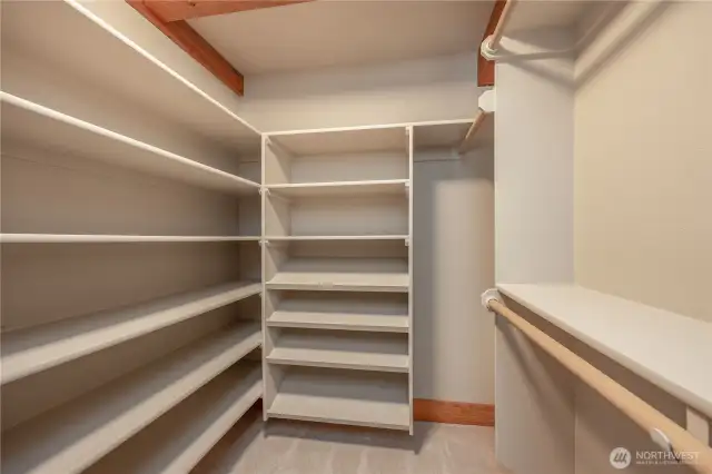 Primary Walk-in Closet