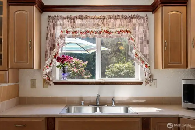 A nice view for sink time-  trees everywhere, not neighbors