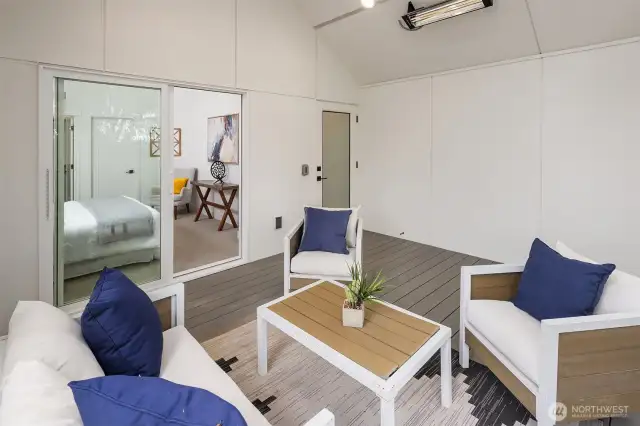 Photo from model home with similar floor plan