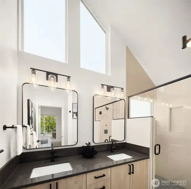 Photo from model home with similar floor plan