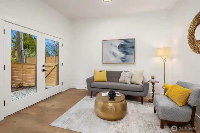 Photo from model home with similar floor plan
