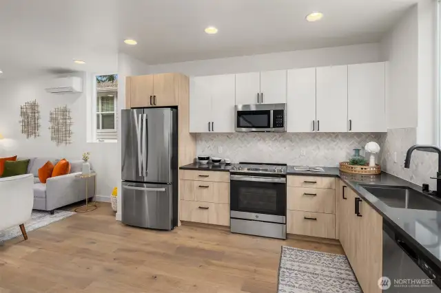 Photo from model home with similar floor plan