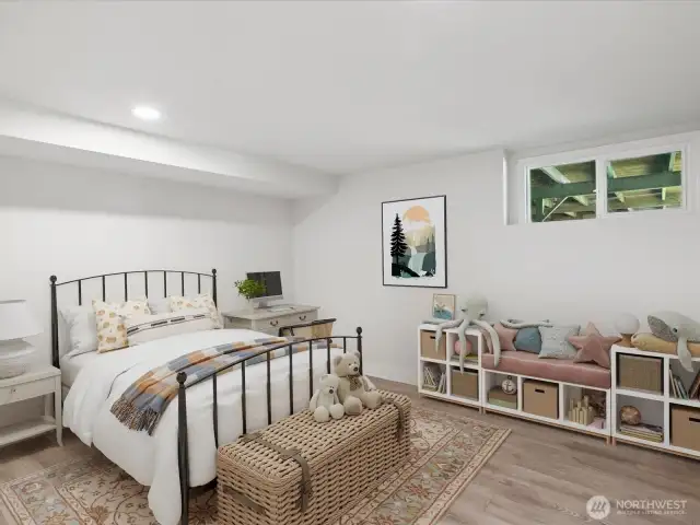 Virtually staged
