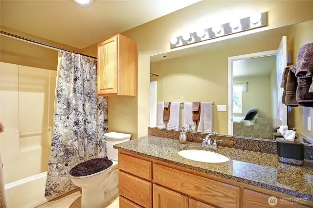 Primary Bath w/ More Slab Counters~