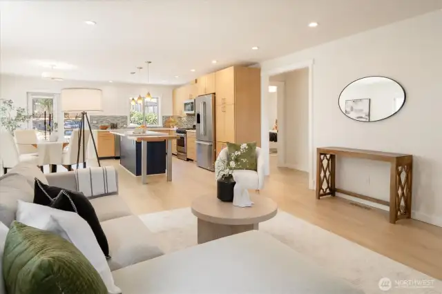 Open floor plan