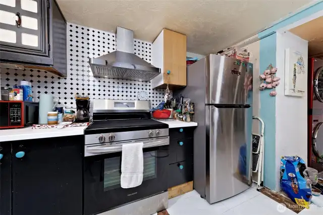 Lower level kitchen
