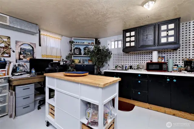 Lower level kitchen