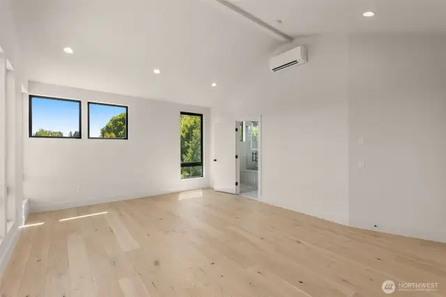 One of the 4 bedrooms upstairs