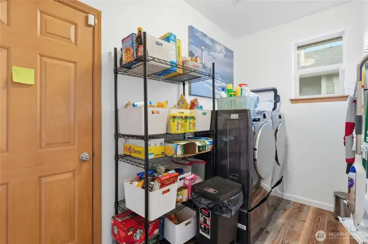 Large Laundry\mudroom area.