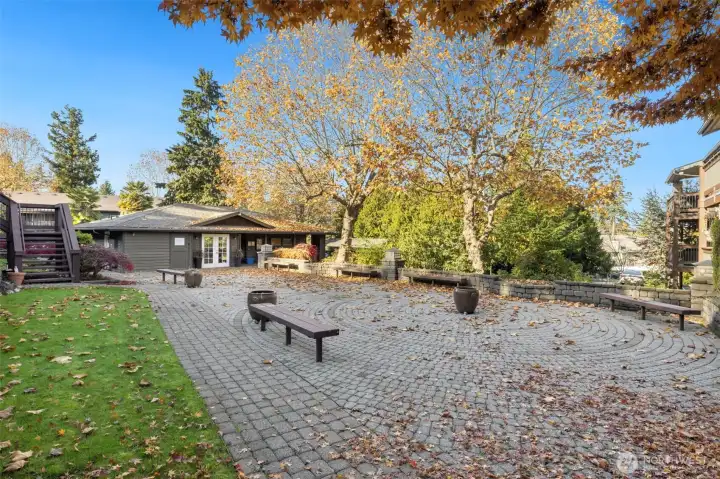 Manicured grounds and clubhouse, which leads to heated outdoor pool.