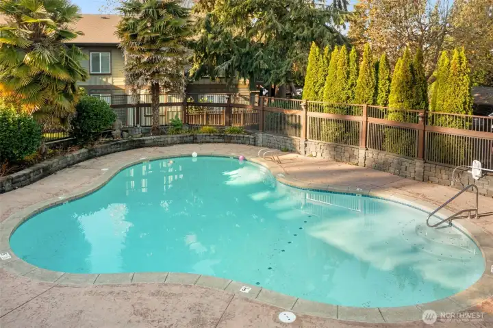 Heated community pool is the cherry on top!