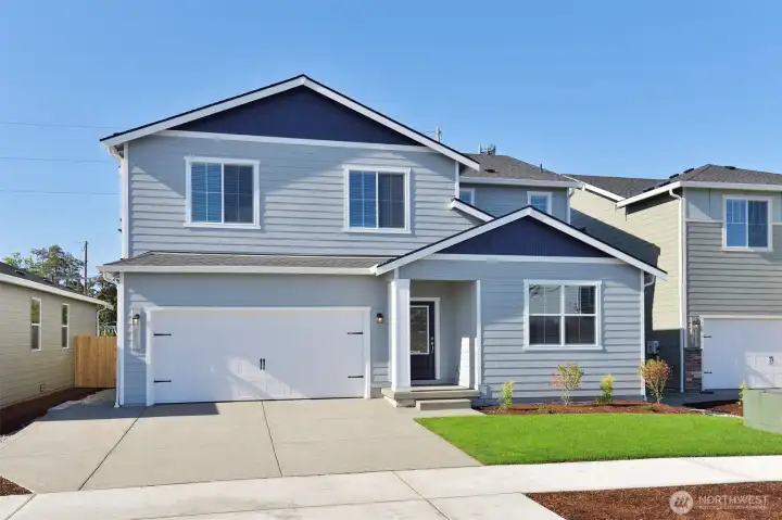 Example of the Whidbey floorplan to be located at 9751 Hay St SE