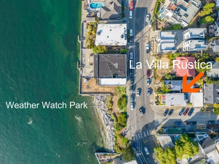 Protected views as the property across the street is a city park.