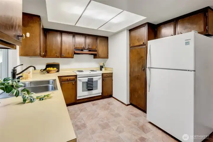 Tons of storage and all appliances are included!
